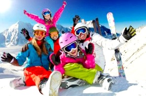 Зимние виды спорта, горные лыжи, ходьба, бег
